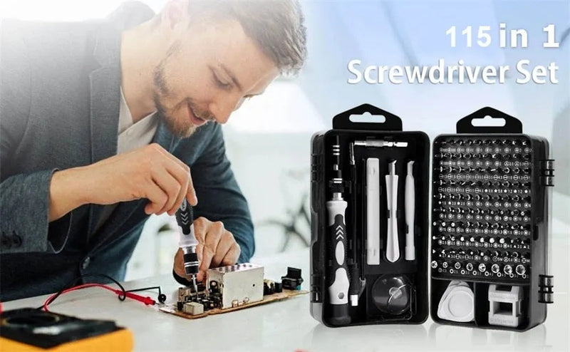 TechRepair Kit – O conjunto de 115 ferramentas de precisão