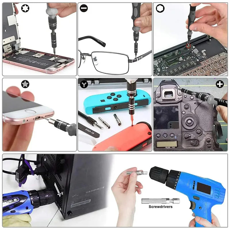 TechRepair Kit – O conjunto de 115 ferramentas de precisão